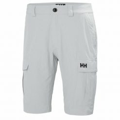 Spodenki Cargo Helly Hansen QD 11. Szare krótkie spodenki sportowe męskie Helly Hansen, bez wzorów, żeglarskie. Za 342.50 zł.