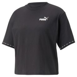 T-shirt z krótkim rękawem damski Puma POWER TAPE. Brązowe koszulki sportowe damskie Puma, l, bez wzorów, z bawełny, sportowe, bez kołnierzyka. Za 214.00 zł.