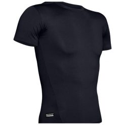 Koszulka męska Under Armour Tactical HeatGear Compression SS. Czarne bluzy męskie Under Armour, m, bez wzorów, bez kaptura. Za 109.99 zł.
