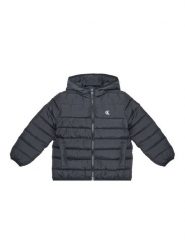 Calvin Klein Jeans Kurtka zimowa Inst Logo IB0IB02174 M Czarny Regular Fit. Czarne buty zimowe chłopięce Calvin Klein Jeans, na zimę, bez wzorów, z jeansu, bez kaptura. Za 459.99 zł.