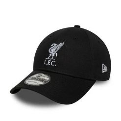 Czapka baseballowa 9forty Liverpool FC Core. Czarne czapki i kapelusze męskie New Era, bez wzorów, z bawełny, sportowe. Za 218.61 zł.