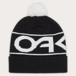 Oakley Czapka Factory Cuff Beanie 911432-05F. Czarne czapki i kapelusze męskie Oakley, bez wzorów, sportowe. Za 65.99 zł.