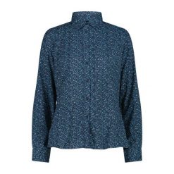 Koszula damska turystyczne CMP 34S6156. Niebieskie koszule damskie CMP, s, bez wzorów, sportowe, bez kołnierzyka, bez ramiączek. Za 257.50 zł.