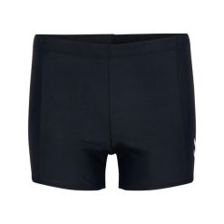 Szorty kąpielowe Hummel Pulse. Czarne kąpielówki męskie Hummel, m, bez wzorów, do pływania. Za 175.00 zł.