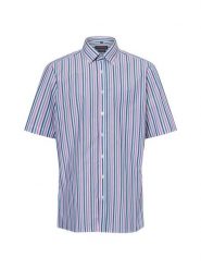 Finshley & Harding koszula biznesowa - Easy Care Mężczyźni Modern Fit Bawełna różowy|biały|wielokolorowy, 40. Białe koszule męskie Finshley & Harding, m, bez wzorów, z bawełny, biznesowe, bez kołnierzyka, bez ramiączek. Za 139.95 zł.