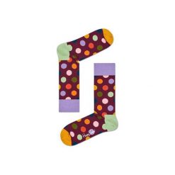 Skarpetki Happy Socks BDO01-4001. Szare skarpety męskie Happy Socks, z bawełny. Za 24.43 zł.