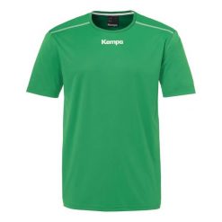 Koszulka Kempa Poly. Zielone koszulki sportowe męskie Kempa, s, bez wzorów, z materiału, bez kołnierzyka, bez ramiączek, do piłki nożnej. Za 94.96 zł.
