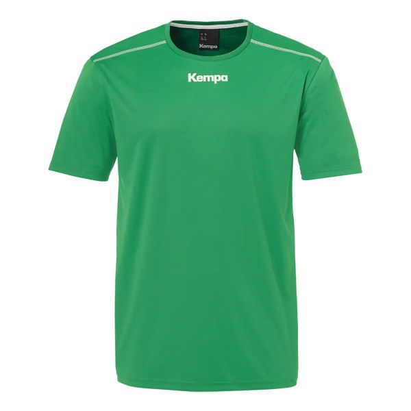 Koszulka Kempa Poly. Zielone koszulki sportowe męskie Kempa, s, bez wzorów, z materiału, bez kołnierzyka, bez ramiączek, do piłki nożnej. Za 94.96 zł.
