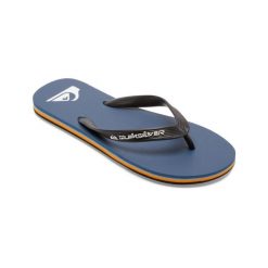 Klapki dla Mężczyzn MOLOKAI CORE Niebieski. Niebieskie klapki męskie Quiksilver, z gumy, sportowe. Za 89.00 zł.
