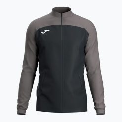 Bluza tenisowa męska Joma Challenge Full Zip. Szare bluzy męskie Joma, m, bez wzorów, z elastanu, bez kaptura, na fitness i siłownię. Za 159.99 zł.