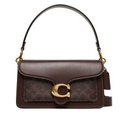 Torebka Coach. Brązowe torebki do ręki damskie Coach, bez wzorów, klasyczne, bez dodatków. Za 2,179.00 zł.