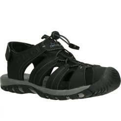 Campus Sandały Carlit Cm0109122200. Czarne sandały męskie Campus, bez zapięcia. Za 132.99 zł.