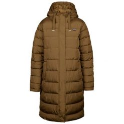 Kurtka Ocieplana Damska Leyla. Zielone kurtki damskie Trespass, na zimę, l, bez wzorów, z materiału, z kapturem. Za 600.99 zł.