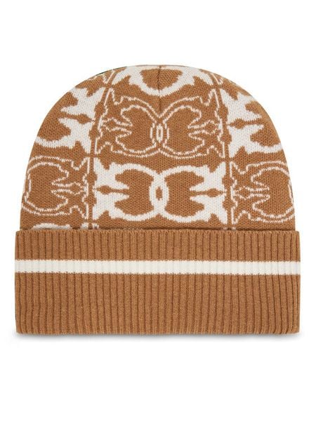 PINKO Czapka Bulgaria 105991 A2YO Brązowy. Brązowe czapki i kapelusze damskie Pinko, na zimę, bez wzorów, z wiskozy. Za 389.99 zł.