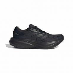 Damskie buty do biegania adidas Response 2. Czarne obuwie sportowe damskie Adidas, bez wzorów, z gumy, do biegania. Za 336.25 zł.