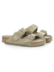 Klapki męskie BIRKENSTOCK ARIZONA SFB LEVE FADED KHAKI. Zielone klapki męskie Birkenstock. Za 439.99 zł.