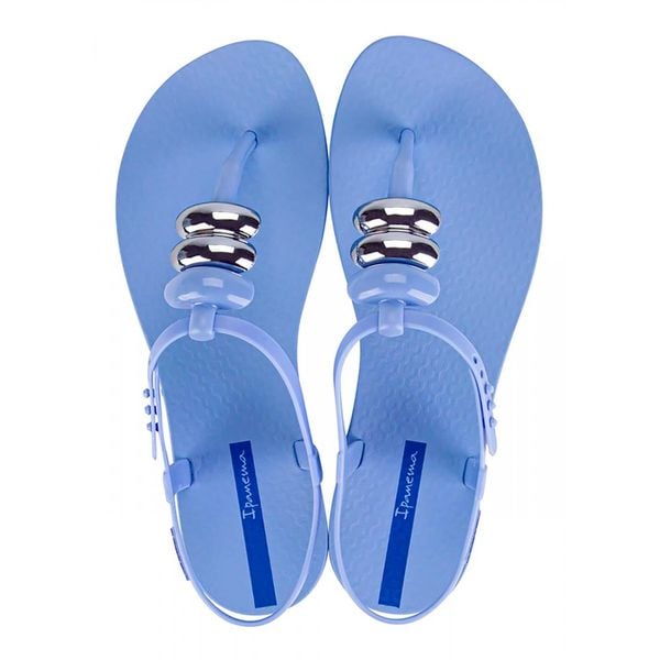Dumne Sandały Klasy Ipanema Damskie. Niebieskie sandały damskie Ipanema, bez wzorów, z materiału, bez obcasa, bez zapięcia. Za 192.99 zł.