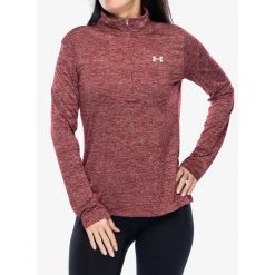 Bluza damska Under Armour UA Tech Twist 1/2 Zip. Czerwone obuwie sportowe damskie Under Armour, bez wzorów, na fitness i siłownię. Za 139.99 zł.