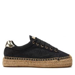 Espadryle REPLAY. Czarne espadryle damskie Replay, bez wzorów, bez obcasa, bez zapięcia. Za 209.99 zł.