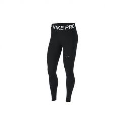 Spodnie treningowe damskie Nike Pro Tights. Czarne legginsy damskie Nike, m, bez wzorów. Za 304.00 zł.