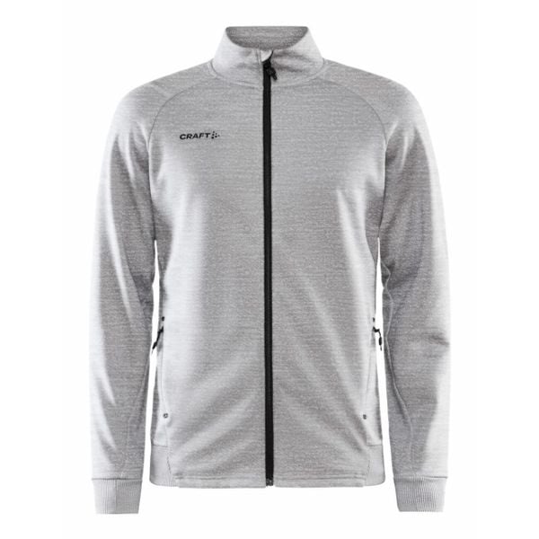Bluza sportowa męska Craft Adv Unify. Szare bluzy męskie Craft, m, bez wzorów, z poliesteru, bez kaptura, trekkingowe. Za 399.00 zł.