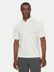 Richmond X Polo UMP25333PO Biały Regular Fit. Białe koszulki polo męskie Richmond X, m, bez wzorów, z lyocellu, bez ramiączek. Za 289.99 zł.