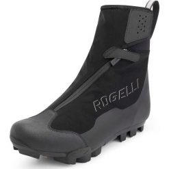 Buty rowerowe szosowe męskie Rogelli R-1000 Artic. Czarne buty sportowe męskie Rogelli, bez zapięcia, rowerowe. Za 710.00 zł.