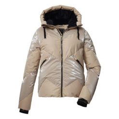 Damska kurtka narciarska z kapturem Killtec KSW 113. Białe kurtki snowboardowe damskie KILLTEC, bez wzorów, z kapturem, narciarskie. Za 823.90 zł.