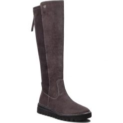 Kozaki TAMARIS - 1-25601-21 Anthracite 214. Szare kozaki damskie Tamaris, z materiału. Za 319.90 zł.