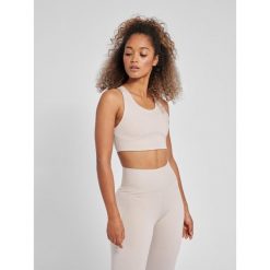 Damski biustonosz sportowy Hummel MT Grace. Szare obuwie sportowe damskie Hummel, bez wzorów, na fitness i siłownię. Za 204.00 zł.