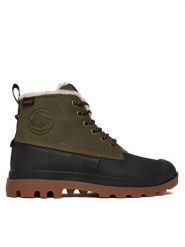 Palladium Trapery Pampa Duck Wl Wp+ 79547-325-M Zielony. Zielone śniegowce i trapery męskie Palladium, z materiału, bez zapięcia. Za 699.99 zł.