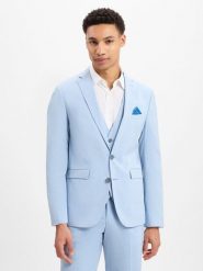 Finshley & Harding kurtka modułowa - Oakland Mężczyźni Slim Fit niebieski, 102. Niebieskie kurtki męskie Finshley & Harding, m, bez wzorów, z syntetyku, klasyczne, bez kaptura. Za 549.95 zł.