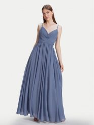 Swing Sukienka wieczorowa 5AH017HK Niebieski Regular Fit. Niebieskie sukienki damskie Hey Kyla, bez wzorów, z syntetyku, wizytowe, bez kołnierzyka, bez ramiączek. Za 889.99 zł.