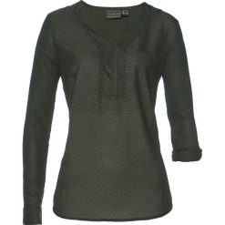 Tunika z nadrukiem bonprix nocny oliwkowy - czarny. Zielone tuniki damskie bonprix, z nadrukiem. Za 74.99 zł.