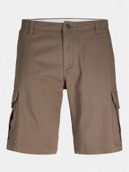 Jack & Jones Szorty materiałowe Jpstjoe 12182555 Szary Regular Fit. Szare szorty męskie Jack & Jones, m, bez wzorów, z bawełny. Za 164.99 zł.