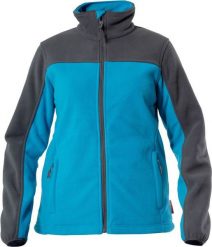 Lahti Pro Bluza polarowa damska turkusowa-szara rozmiar XXXL (L4010306). Niebieskie bluzy damskie Lahti Pro, l, bez wzorów, z polaru, bez kaptura. Za 96.30 zł.