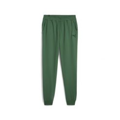 Jogging Puma Made In France. Zielone szorty męskie Puma, l, bez wzorów, z bawełny. W wyprzedaży za 237.50 zł.