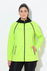 Damskie Kurtka funkcyjna 2w1 HYPRAR hydrofobowa stójka. Zielone kurtki damskie Ulla Popken, plus size, bez wzorów, z materiału, bez kaptura. Za 383.99 zł.