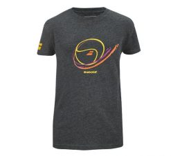 T-shirt Koszulka chłopięca Vintage Tee Boy. Czarne t-shirty dla chłopców BABOLAT, bez wzorów, z bawełny, bez ramiączek. Za 49.00 zł.