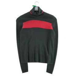 Damski czerwony sweter z golfem. Czerwone swetry damskie Ralph Lauren, m, bez wzorów, z materiału, eleganckie, bez kołnierzyka, bez ramiączek, bez kaptura. Za 59.60 zł.