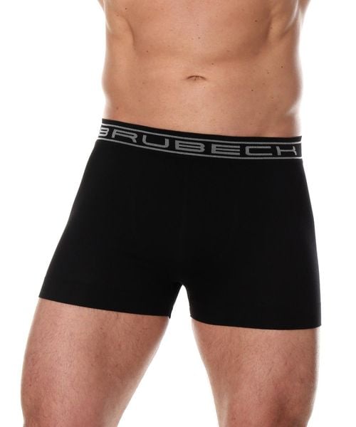Bokserki bawełniane classic męskie Brubeck Comfort Cotton. Czarne bokserki męskie Brubeck, l, bez wzorów, z bawełny. Za 41.99 zł.