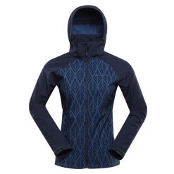 Kurtka softshell damska Alpine Pro Hoora. Niebieskie kurtki sportowe damskie Alpine Pro, s, bez wzorów, z softshellu, bez kaptura, trekkingowe. W wyprzedaży za 369.00 zł.