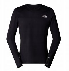 Bluza biegowa The North Face Summit Altimetro Lt Crew - tnf black. Czarne bluzy męskie The North Face, m, bez wzorów, bez kaptura. Za 434.25 zł.