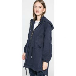 Tommy Hilfiger - Parka. Szare parki damskie Tommy Hilfiger, z bawełny. W wyprzedaży za 579.90 zł.