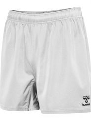 Szorty Hummel. Białe szorty sportowe damskie Hummel, s, bez wzorów, z materiału, eleganckie, z standardowym stanem, na fitness i siłownię. Za 155.00 zł.