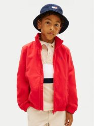 Tommy Hilfiger Kurtka przejściowa Essential KB0KB10396 Czerwony Regular Fit. Czerwone kurtki i płaszcze dla chłopców Tommy Hilfiger, bez wzorów, z syntetyku, bez kaptura. Za 389.99 zł.