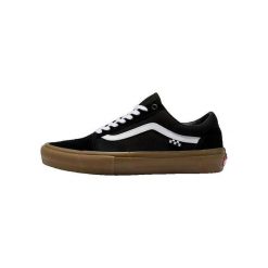 Buty Dorosły Vans Old Skool czarny. Czarne trampki i tenisówki damskie Vans, bez wzorów, z materiału, bez zapięcia. W wyprzedaży za 368.60 zł.