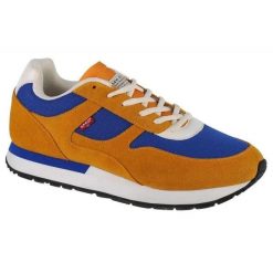 Trampki Męskie Zamsz Bannister. Brązowe trampki męskie Levi's, bez wzorów, z koronki, klasyczne, bez zapięcia. Za 445.99 zł.