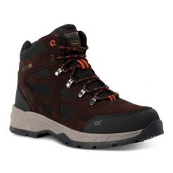 Buty trekkingowe męskie Vendeavour Suede. Brązowe trekkingi męskie Regatta. Za 299.04 zł.