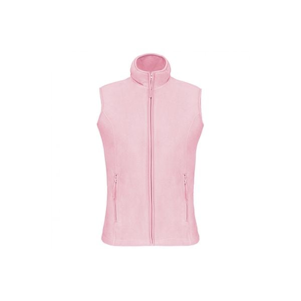 Damski polar bez rękawów Kariban Mélodie. Czerwone kurtki damskie KARIBAN, m, bez wzorów, z polaru, bez kaptura. Za 141.00 zł.